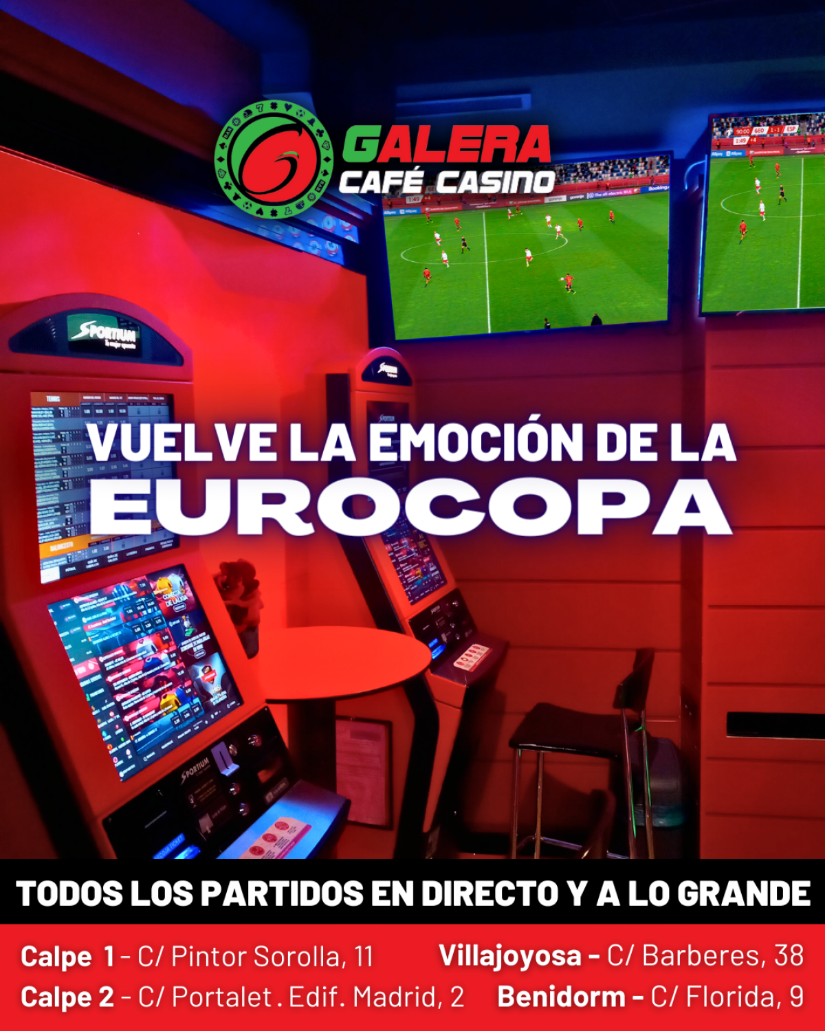 Vive la Emoción del Fútbol Europeo en Salones Galera